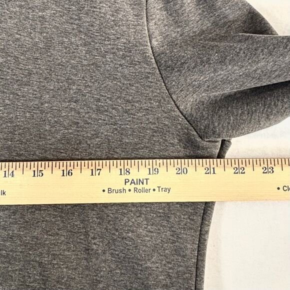 Alaska Chicks Company Hoodie Charcoal Gray Pullover Button Accents - Picture 8 of 12